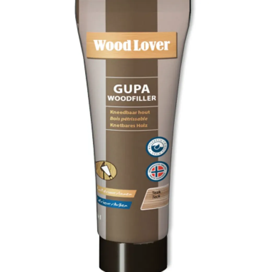 Brico Houtvulmiddelen-Wood Lover Vulmiddel 'Gupa' Woodfiller Mahonie 65 Ml