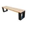 Brico Tuinbanken-Wood4You - Bankje - New Orleans - Steigerhout 130Lx40Hx38D Cm