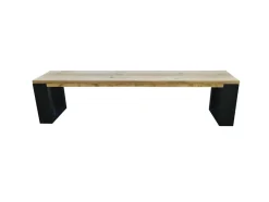 Brico Tuinbanken-Wood4You - Bankje - New Orleans - Steigerhout 130Lx40Hx38D Cm