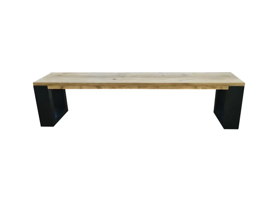 Brico Tuinbanken-Wood4You - Bankje - New Orleans - Steigerhout 130Lx40Hx38D Cm