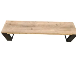 Brico Tuinbanken-Wood4You - Bankje - New Orleans - Steigerhout 130Lx40Hx38D Cm