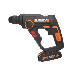 Worx Accuboormachine + Boorhamer Combo Kit Wx927 20V (2 Accu'S)|Brico Outlet