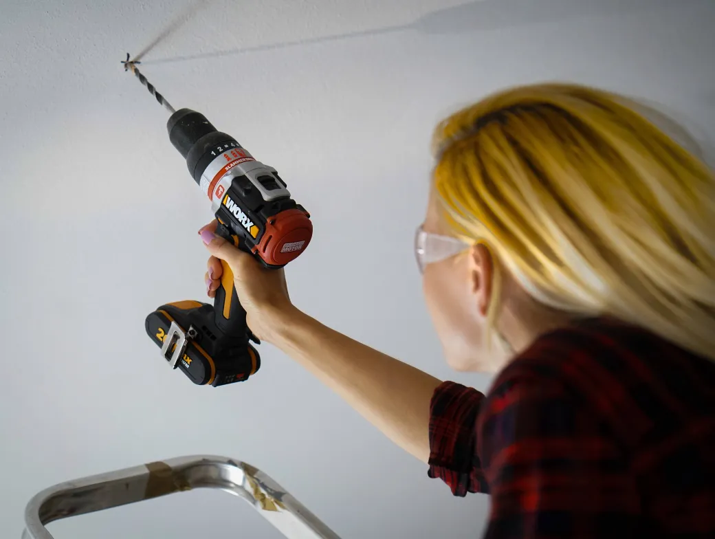 Worx Accuboormachine Met Klopfunctie Wx354.9 20V (Zonder Accu)|Brico Outlet