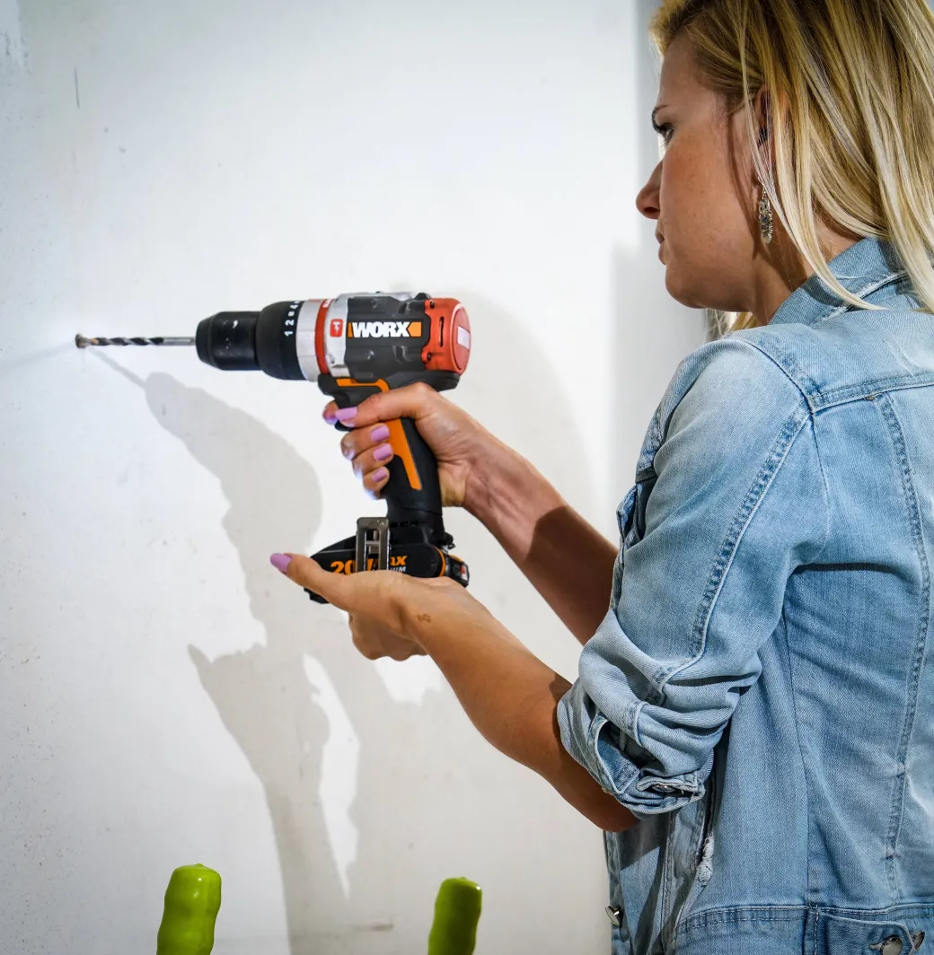 Worx Accuboormachine Met Klopfunctie Wx354.9 20V (Zonder Accu)|Brico Outlet