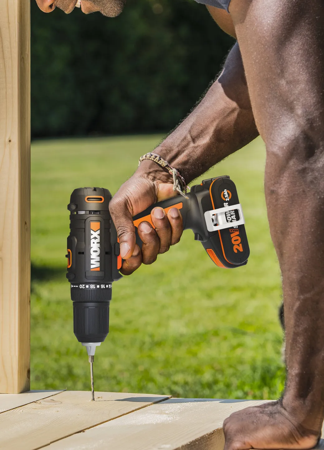 Worx Accuboormachine Wx108.9 20V (Zonder Accu)|Brico