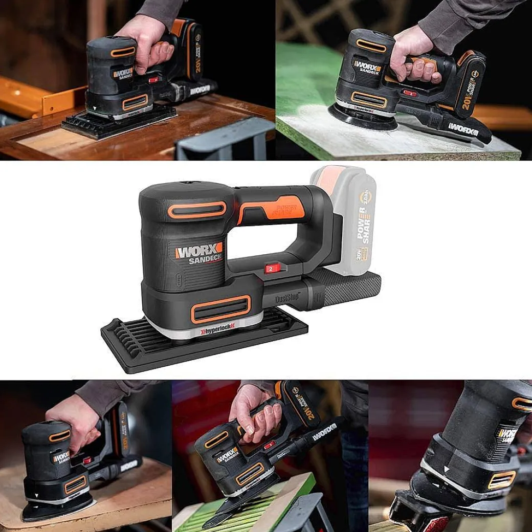 Worx Accu-Multischuurmachine Wx820.9 20V (Zonder Accu)|Brico Outlet