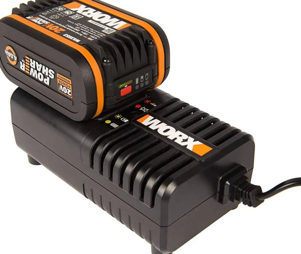 Worx Batterij + Lader Wa3604 14,4-20V 4Ah|Brico Online
