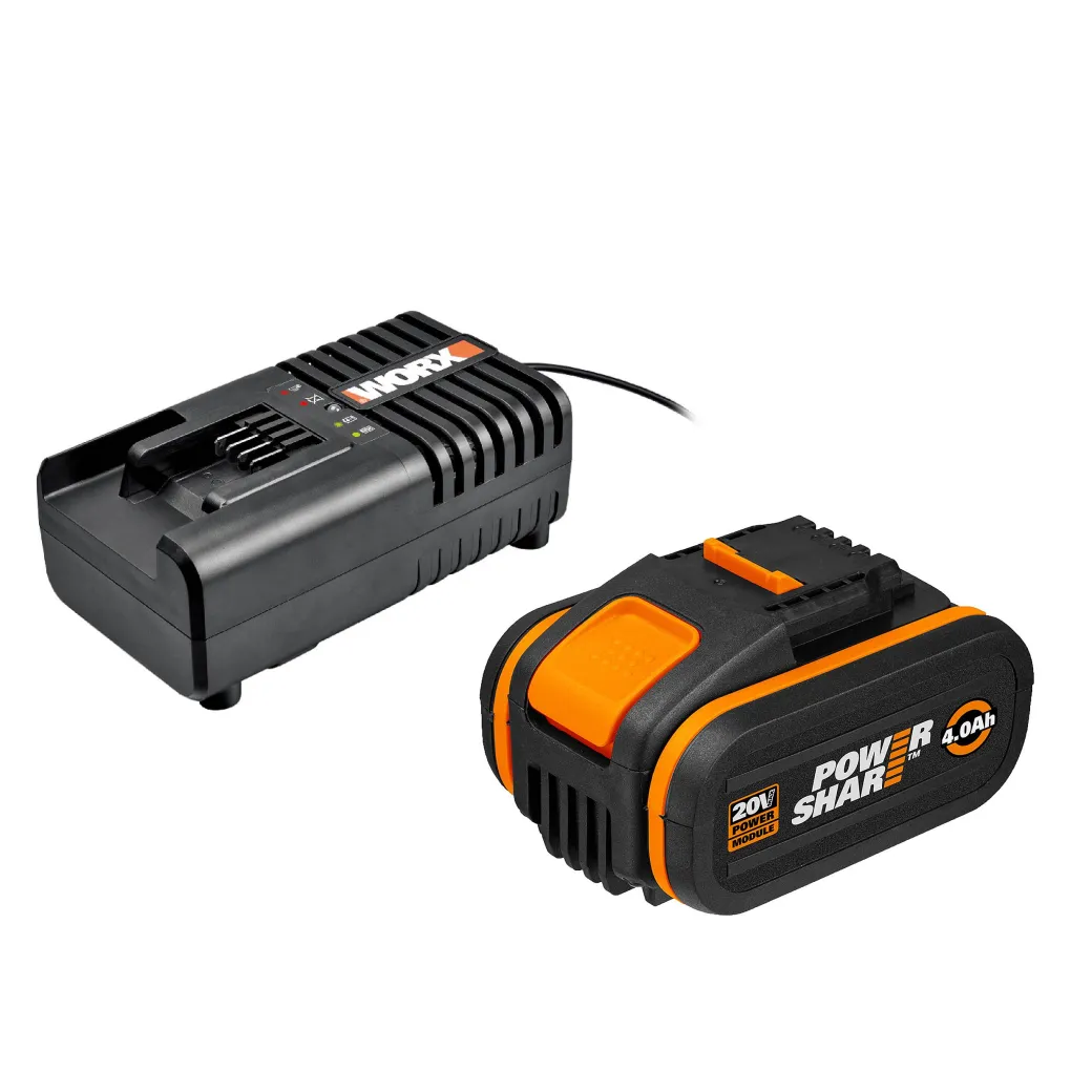 Worx Batterij + Lader Wa3604 14,4-20V 4Ah|Brico Online
