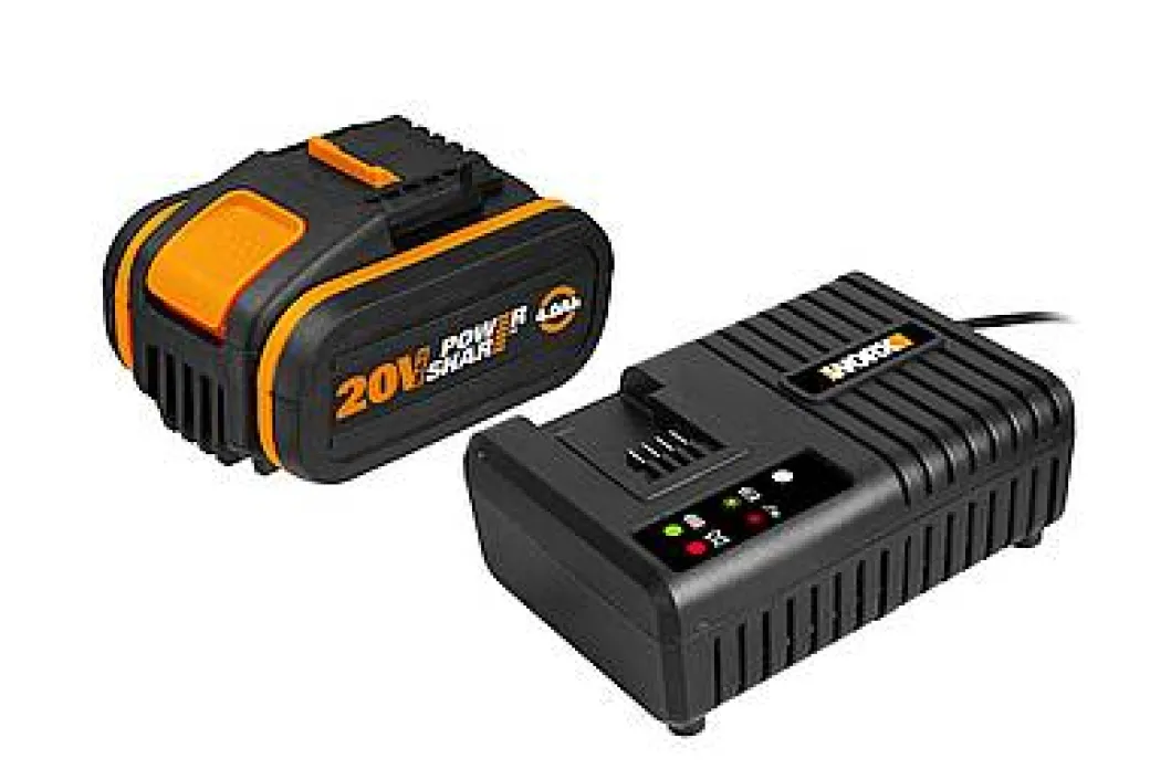 Worx Batterij En Lader Starterset Wa3609 20V 4Ah|Brico Sale