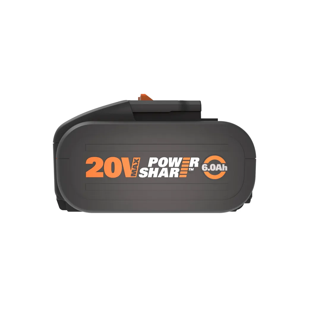 Worx Batterij Powershare Li-Ion 20V 6,0Ah|Brico Discount