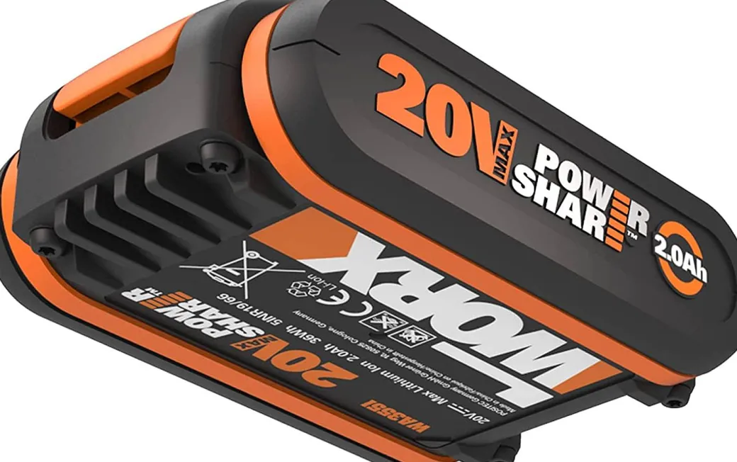 Worx Batterij Wa3551 20V 2Ah|Brico New