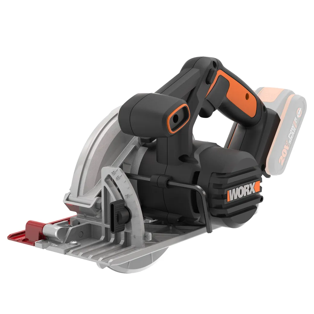 Worx Cirkelzaag Wx530.9 20V (Zonder Accu)|Brico Outlet