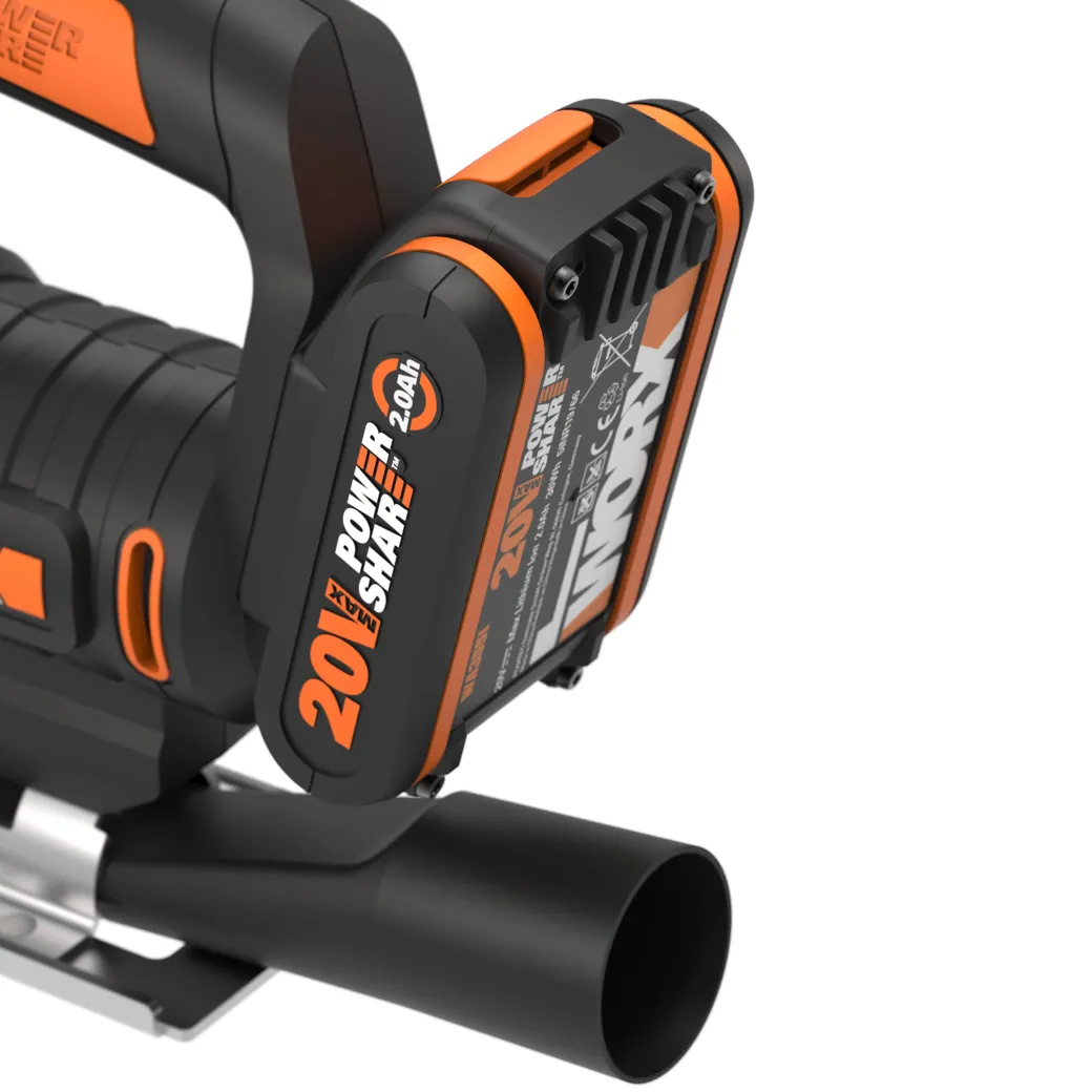 Worx Decoupeerzaag Op Accu Wx543 20V (1 Accu)|Brico Online