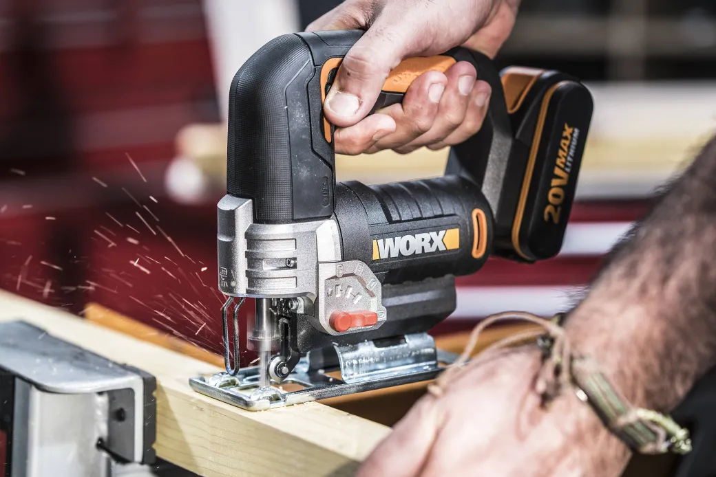 Worx Decoupeerzaag Op Accu Wx543 20V (1 Accu)|Brico Online