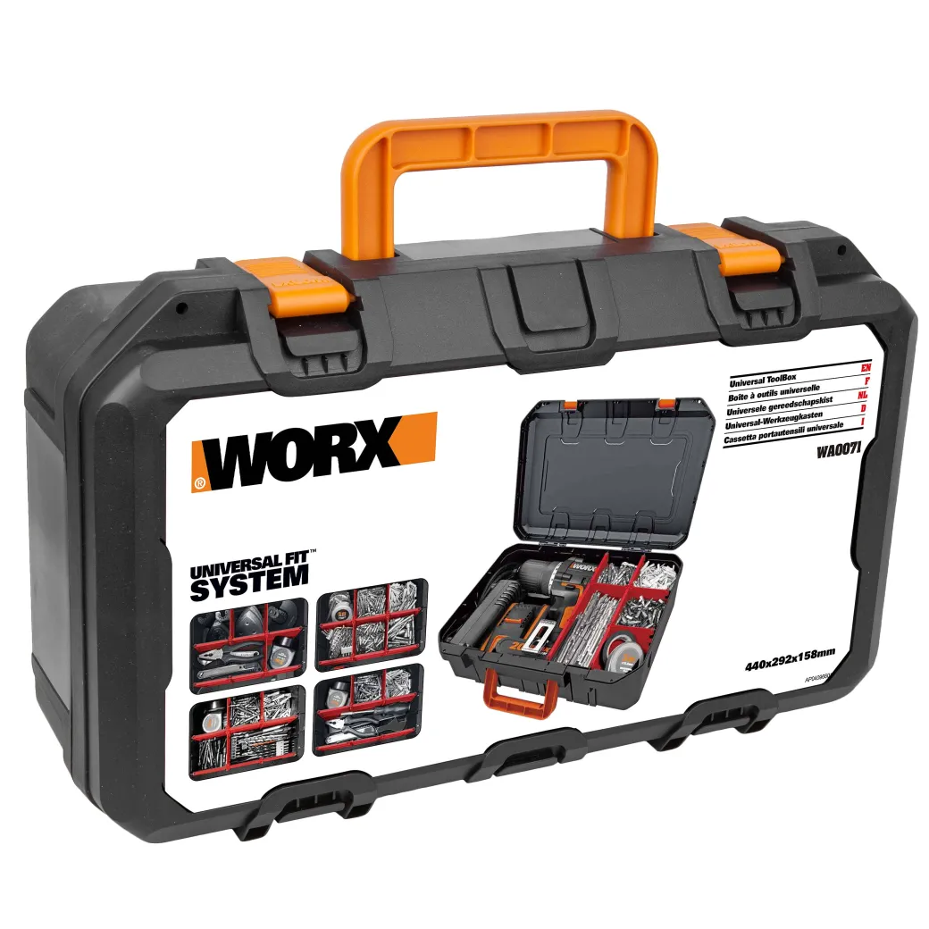 Worx Gereedschapskoffer Wa0071|Brico Hot