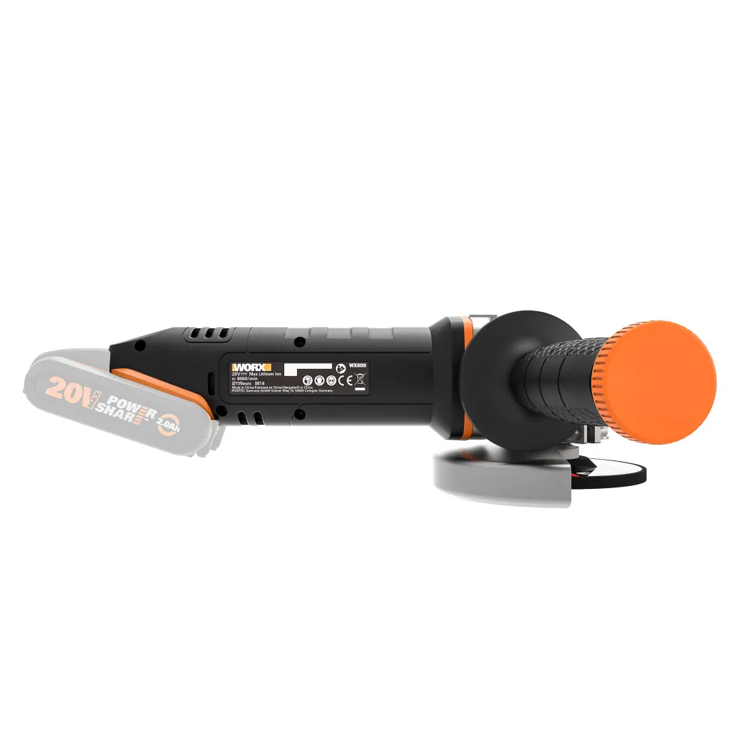 Worx Haakse Slijper Wx800.9 20V (Zonder Accu)|Brico