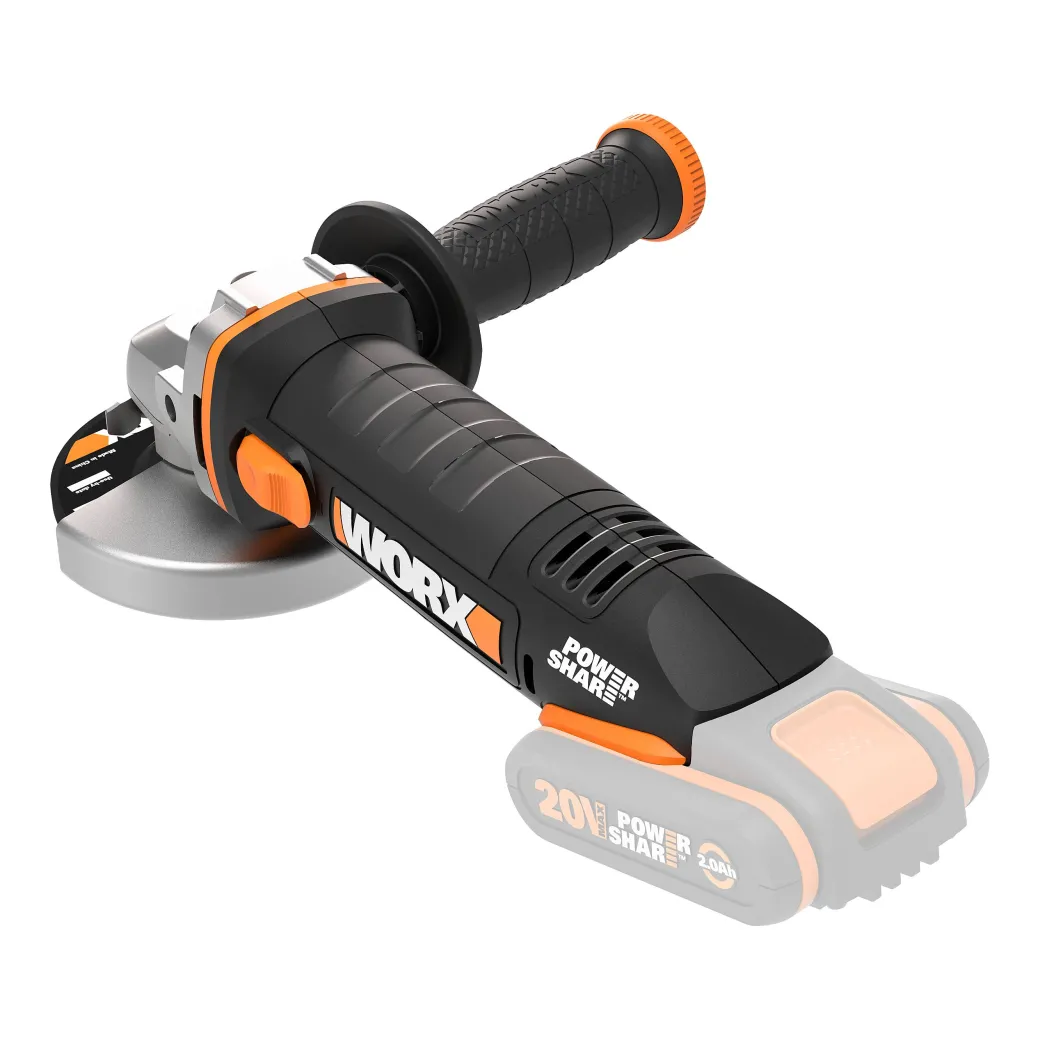 Worx Haakse Slijper Wx800.9 20V (Zonder Accu)|Brico