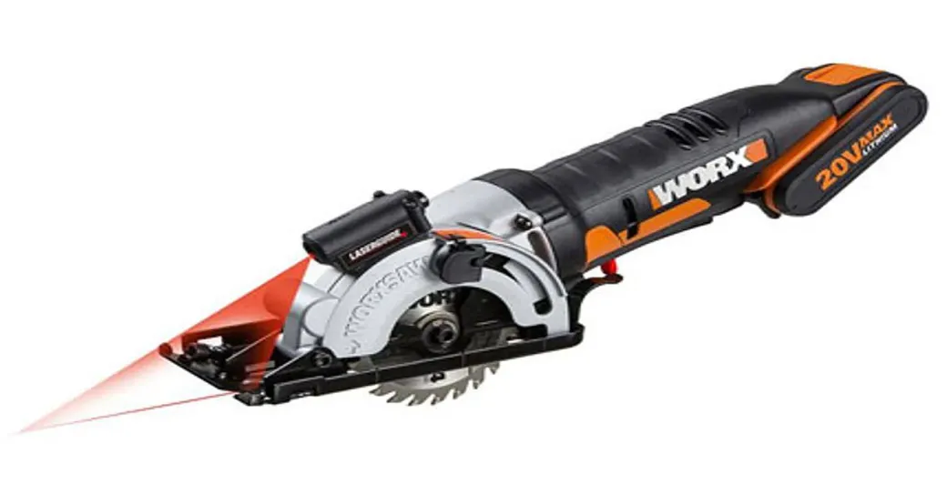 Worx Handcirkelzaag ‘Wx523' 20V (1 Accu)|Brico Best