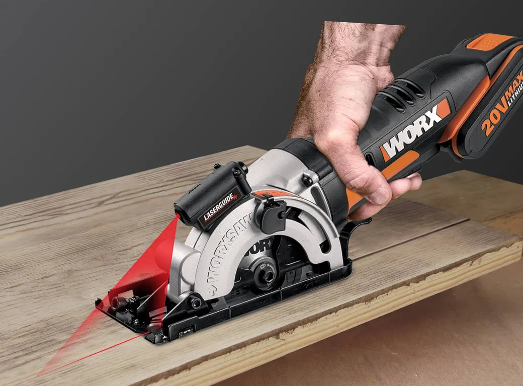 Worx Handcirkelzaag ‘Wx523' 20V (1 Accu)|Brico Best