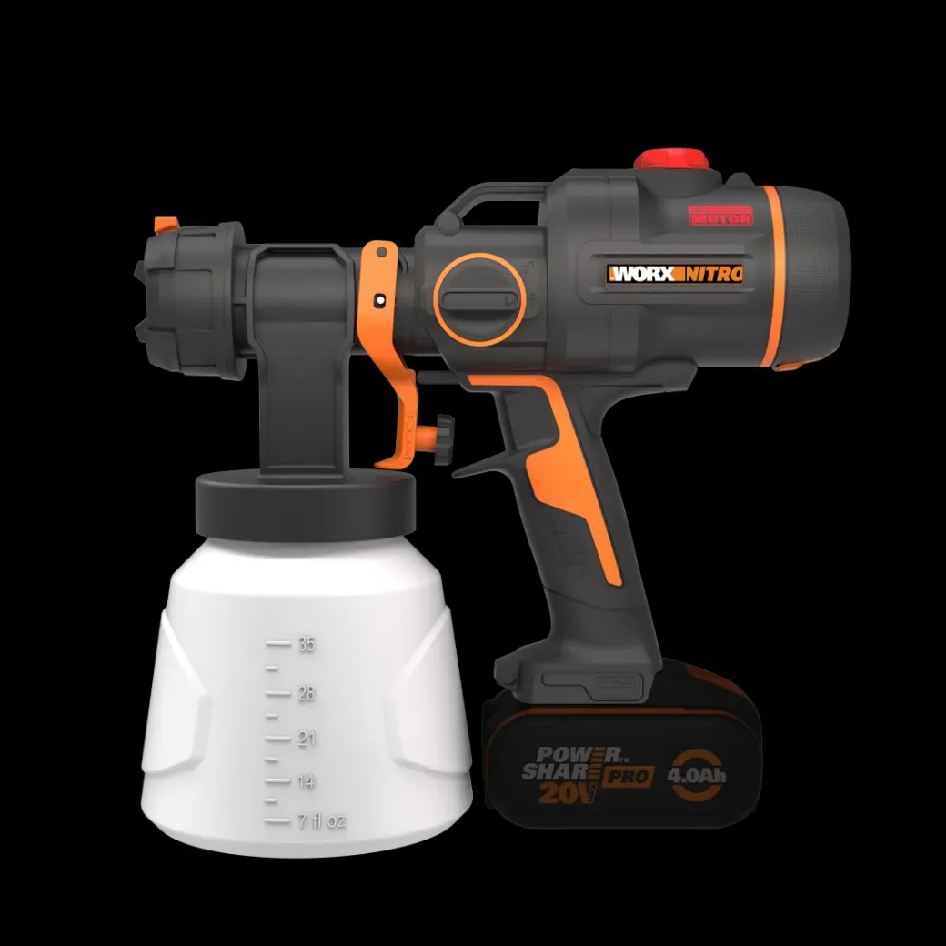 Brico Verfspuiten-Worx Hvlp Verfspuit Wx020.9 20V (Zonder Accu)