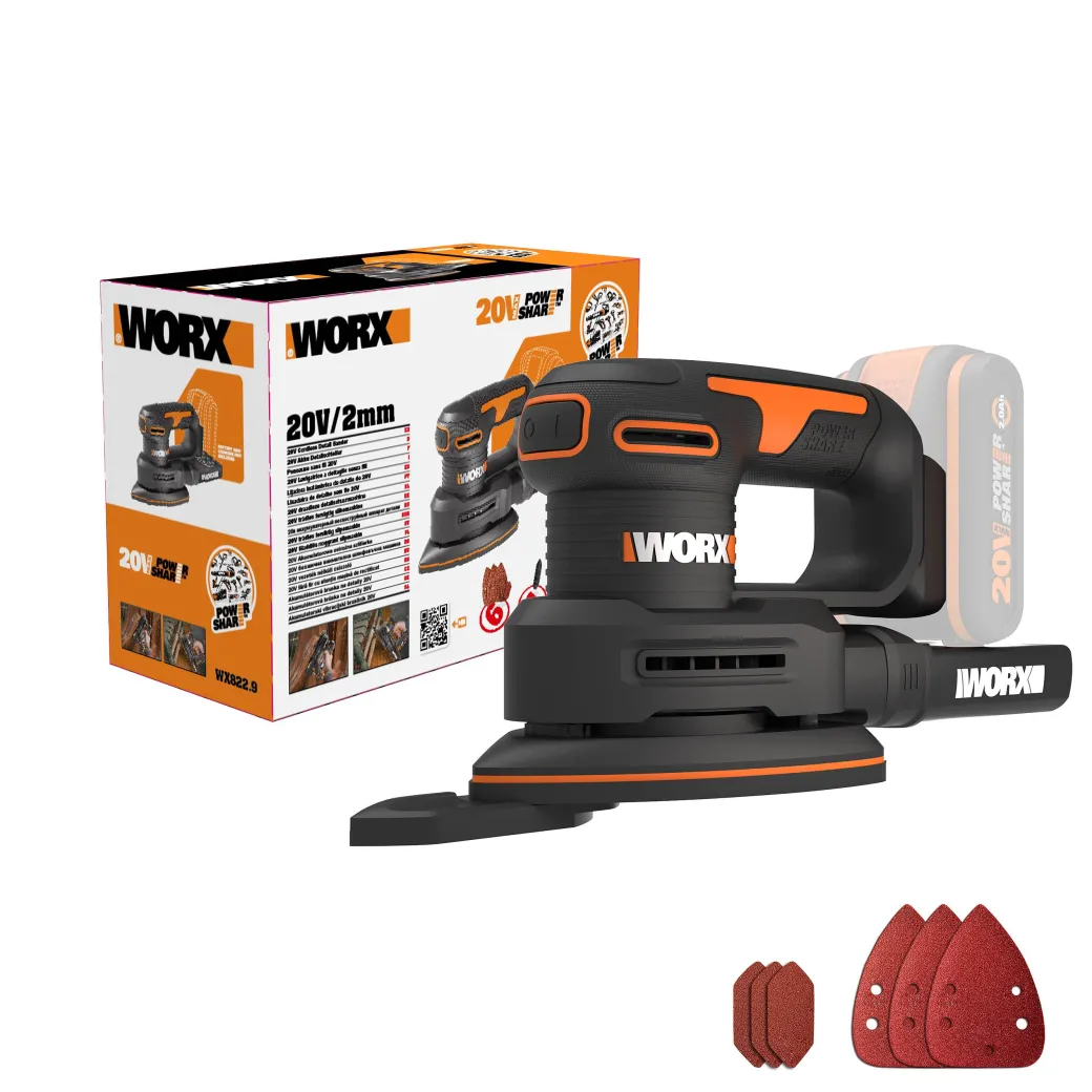 Worx Multischuurmachine Wx822.9 20V (Zonder Accu)|Brico Outlet