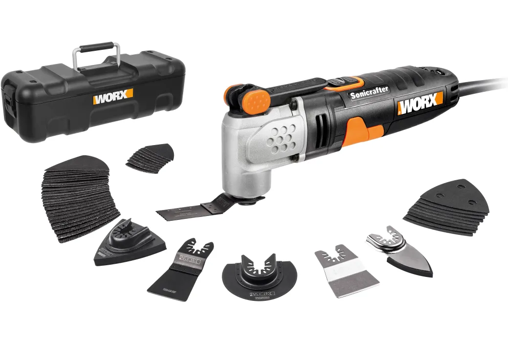 Worx Multitool 685.11 250W + 49 Accessoires|Brico Discount