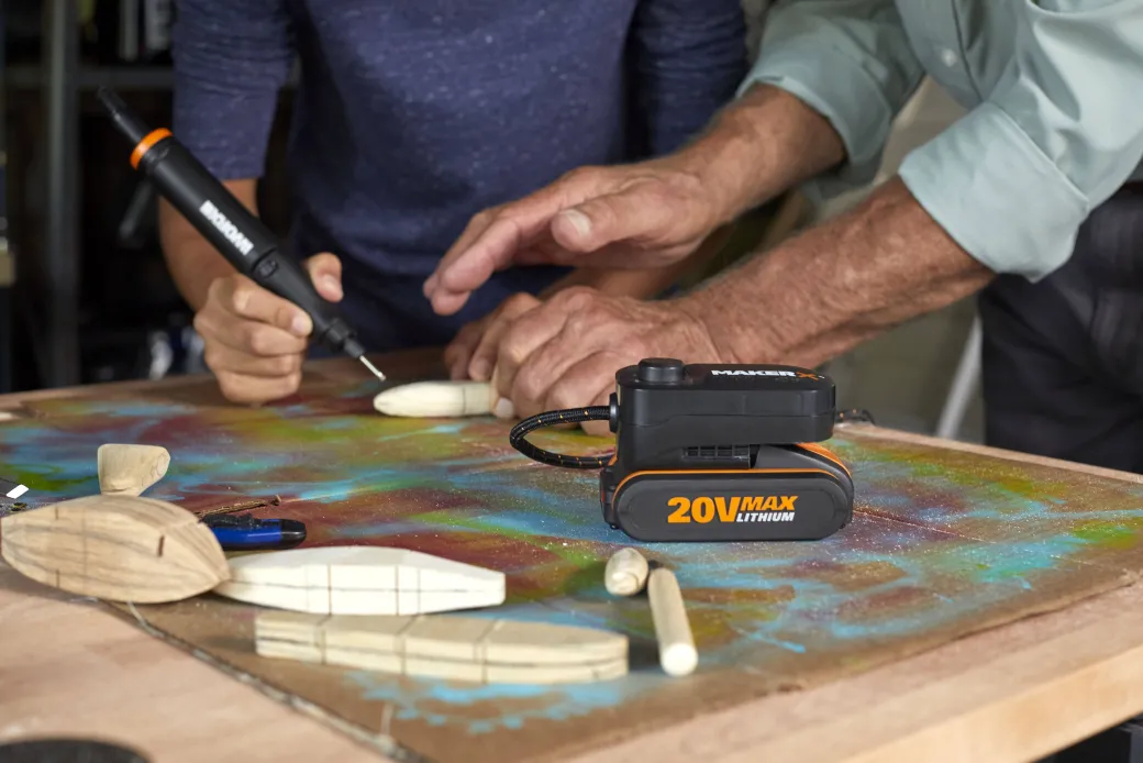 Worx Multitool Op Accu Makerx Wx739.9 20V (Zonder Accu)|Brico Clearance