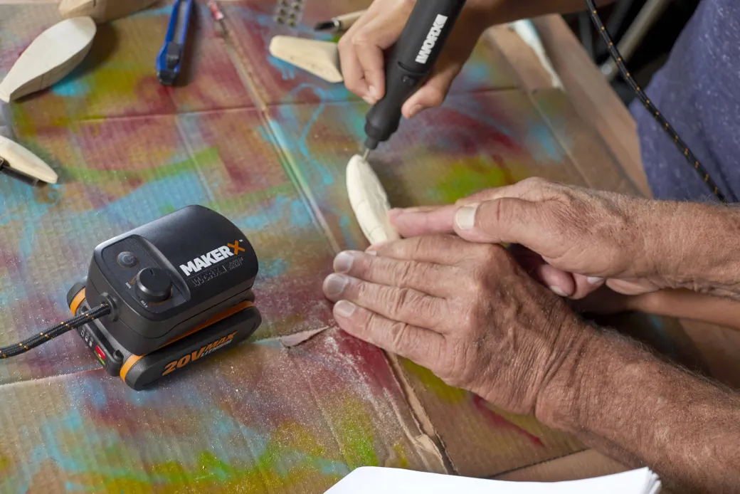 Worx Multitool Op Accu Makerx Wx739.9 20V (Zonder Accu)|Brico Clearance