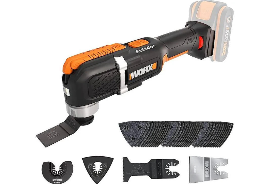 Worx Multitool Sonicrafter Wx696 20V|Brico Best