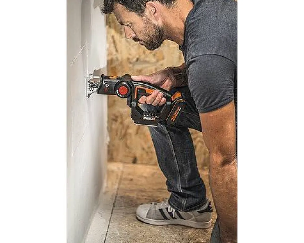 Worx Reciprozaag/Decoupeerzaag Wx550.9 Trans4Mer 20V (Zonder Accu)|Brico Best