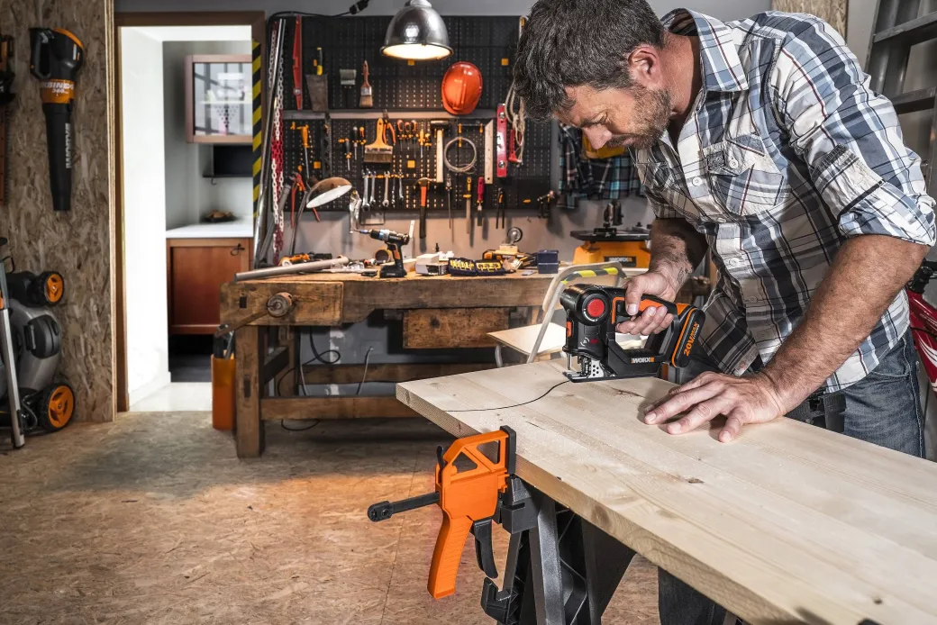Worx Reciprozaag/Decoupeerzaag Wx550.9 Trans4Mer 20V (Zonder Accu)|Brico Best
