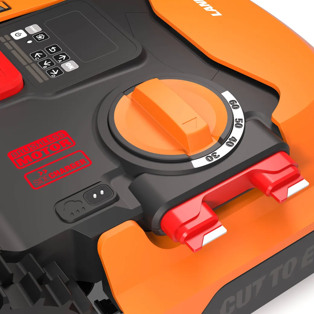 Worx Robotmaaier Landroid M700 - 20V Accu - Voor Gazons Tot Ca. 300M² - Maaibreedte 180Mm - Incl. Laadstation En 150M Terreinafbakeningskabel|Brico Clearance