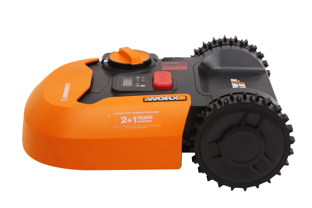Worx Robotmaaier Landroid M700 - 20V Accu - Voor Gazons Tot Ca. 300M² - Maaibreedte 180Mm - Incl. Laadstation En 150M Terreinafbakeningskabel|Brico Clearance