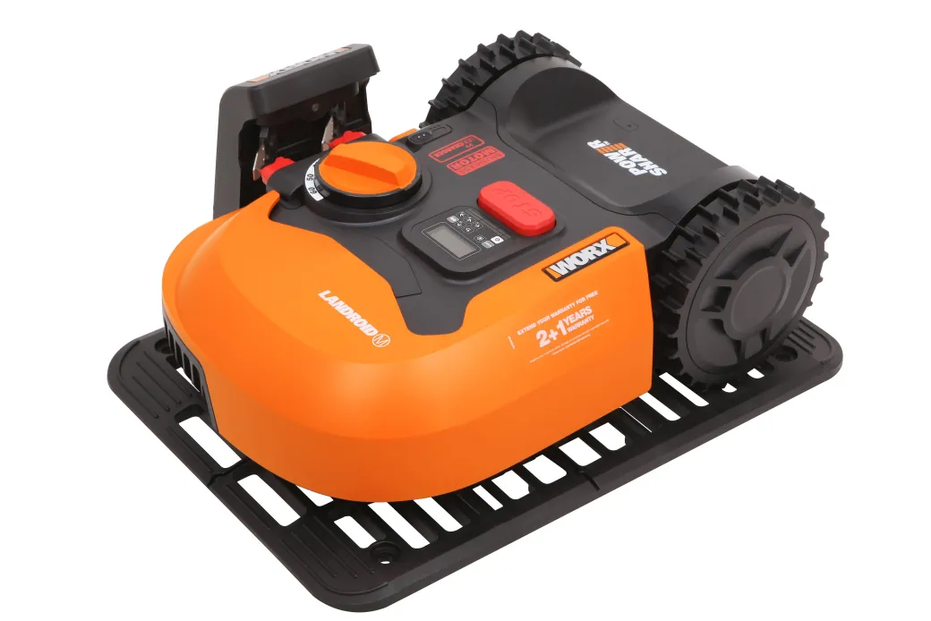 Worx Robotmaaier Landroid M700 - 20V Accu - Voor Gazons Tot Ca. 300M² - Maaibreedte 180Mm - Incl. Laadstation En 150M Terreinafbakeningskabel|Brico Clearance