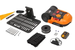 Worx Robotmaaier Landroid M700 - 20V Accu - Voor Gazons Tot Ca. 300M² - Maaibreedte 180Mm - Incl. Laadstation En 150M Terreinafbakeningskabel|Brico Clearance