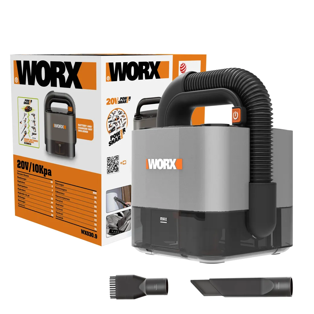 Worx 20V Stofzuiger Wx030.9 (Zonder Accu)|Brico Outlet