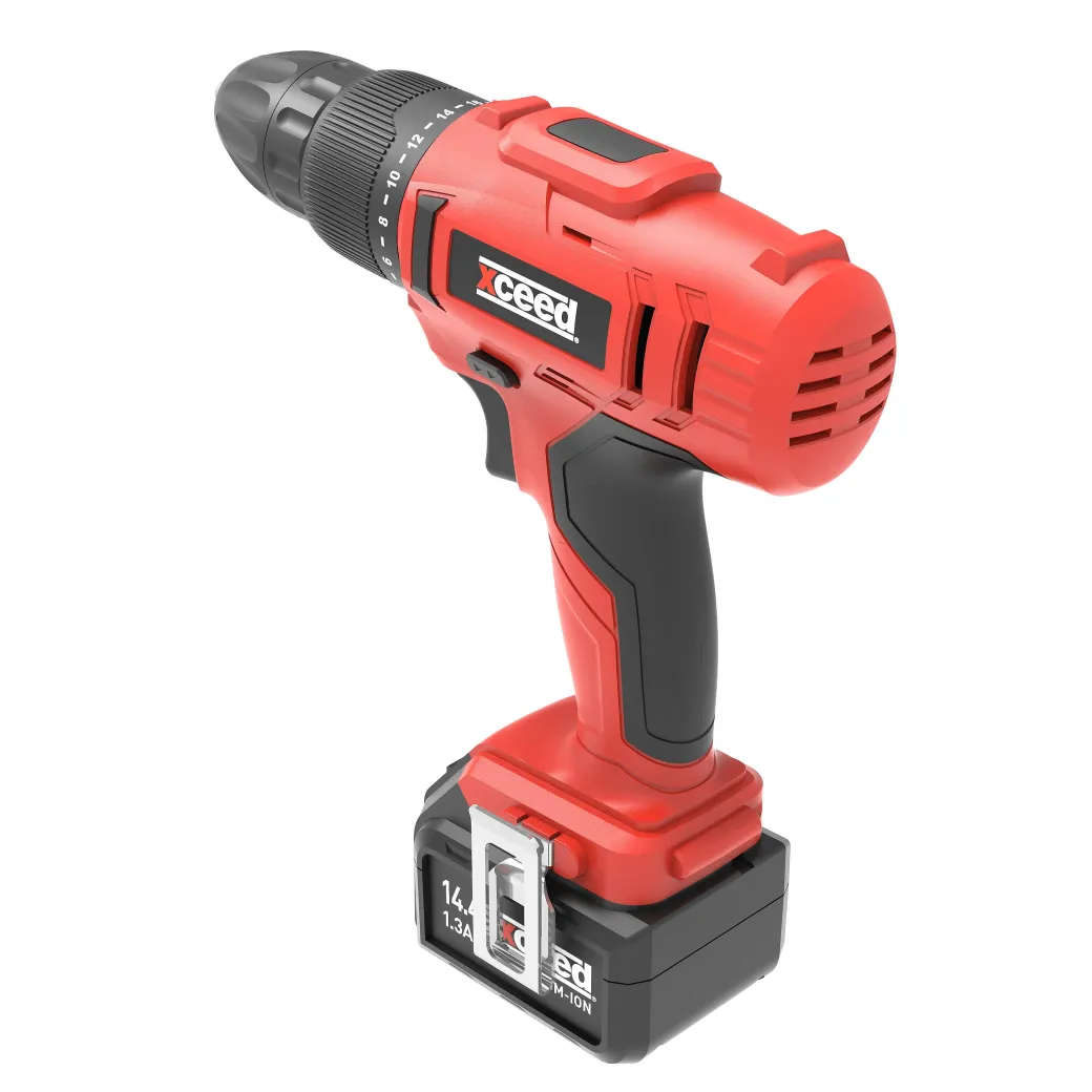 Xceed Accuboormachine Ex114Cdtg 14,4V (1 Accu)|Brico Best