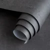 Brico Vinylbehang-Zelfklevend Behang - Vinyl - Betonlook - Antraciet - Donker Grijs - Cemento Scuro - 122Cmx10M