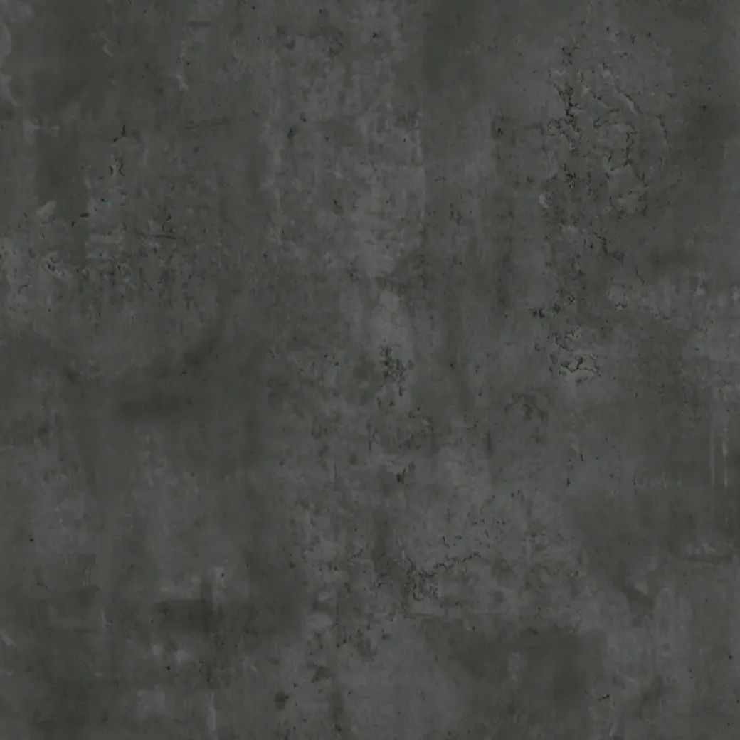 Brico Vinylbehang-Zelfklevend Behang - Vinyl - Betonlook - Antraciet - Donker Grijs - Cemento Scuro - 122Cmx10M