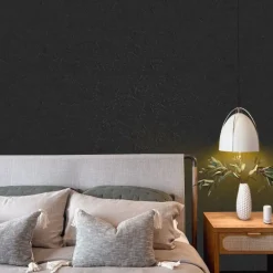 Brico Vinylbehang-Zelfklevend Behang - Vinyl - Zwart Structuur - Graffiato - 122Cmx10M