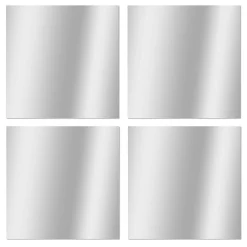 Zelfklevende Spiegels 4 Stuks Vierkant 20X20Cm|Brico