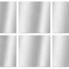 Zelfklevende Spiegels 6 Stuks Vierkant 15X15Cm|Brico New
