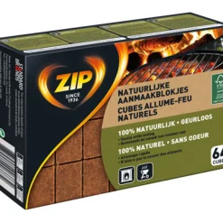 Brico Brandstoffen<Zip Aanmaakblokjes 'Natural' - 64 Stuks