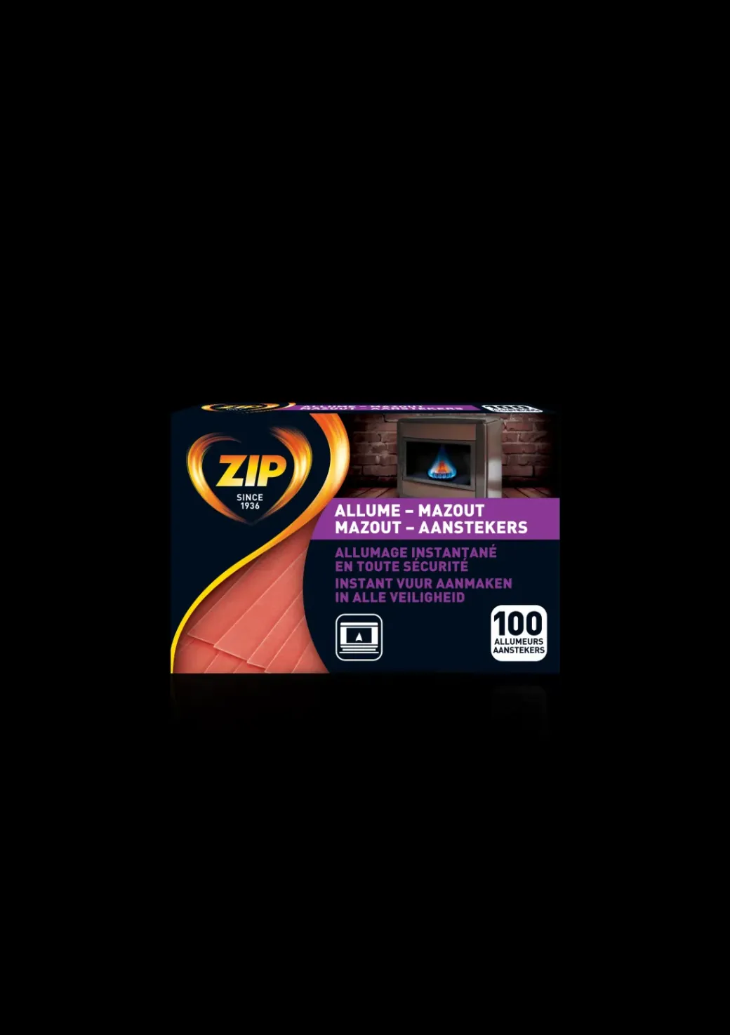 Brico Brandstoffen<Zip Mazout-Aansteker - 100 Stuks