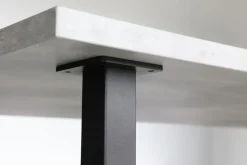 Brico Meubelpoten-Zwarte Tafelpoot Vierkant - 40 X 40 X 720 Mm