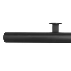 Brico Trapleuningen-Zwarte Trapleuning 200 Cm + 2 Houders